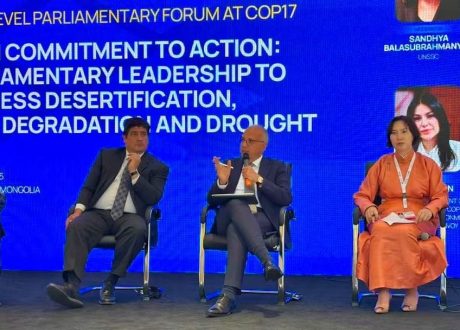 وزير الري يشارك في المنتدى البرلماني رفيع المستوى ضمن فعاليات مؤتمر COP17 للتصحر بمنغوليا