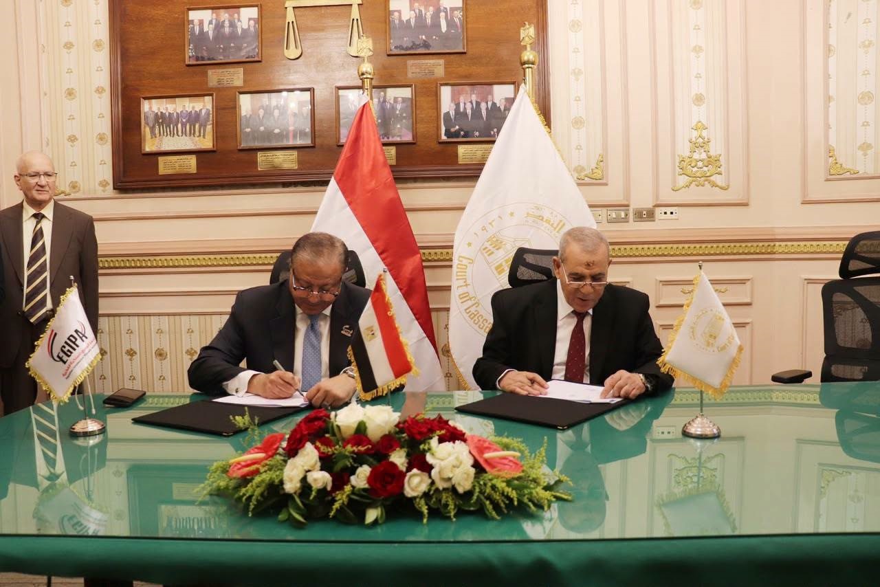 الجهاز المصري للملكية الفكرية ومحكمة النقض يوقعان بروتوكول تعاون لتعزيز حماية الحقوق
