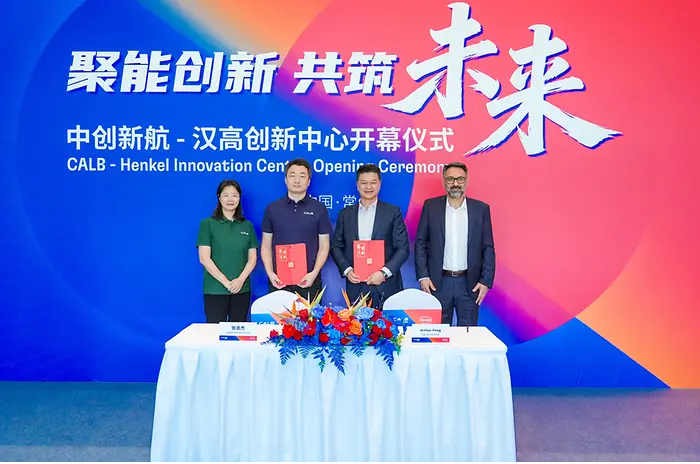 Henkel, CALB open battery innovation center to advance lower-carbon tech