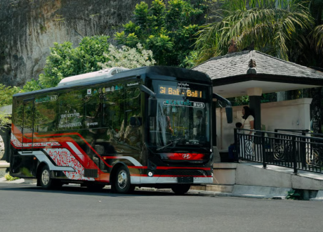 Hyundai supplies 11 electric buses for Bali’s first e-bus initiative