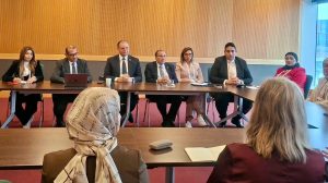 رئيس «الاعتماد والرقابة الصحية» يبحث مع رئيس «ISQua» توسيع التعاون في جودة الرعاية الصحية