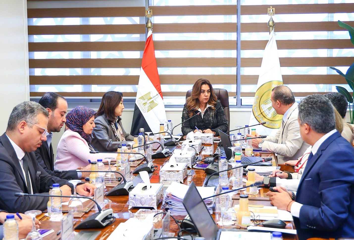 منال عوض تتابع مشروعات التنمية الاقتصادية في 4 محافظات بالصعيد.. وتوجه بسرعة دخولها الخدمة