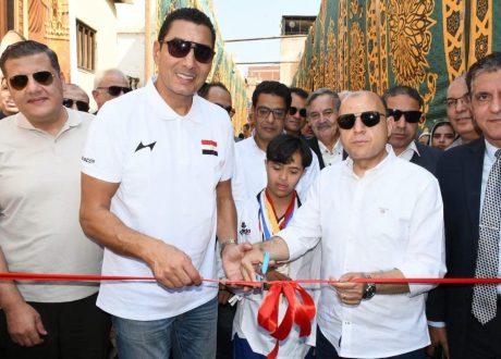وزير الرياضة ومحافظ الغربية يفتتحان مشروعات جديدة بمركز التنمية الشبابية بزفتى