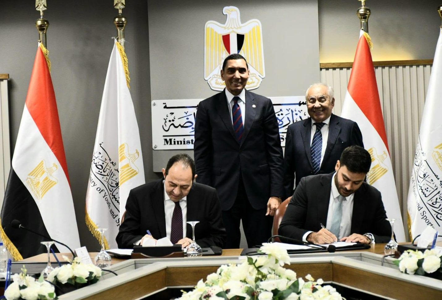 وزير الرياضة يشهد توقيع بروتوكول لإنشاء 27 مركزًا للتدريب التكنولوجي بمراكز الشباب