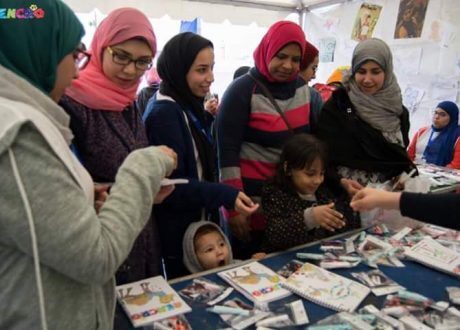 ( سى اس ار) ترصد ظاهرة لاول مرة بمعرض الكتاب:مصنوعات يدوية بايدى اطفال الشوارع