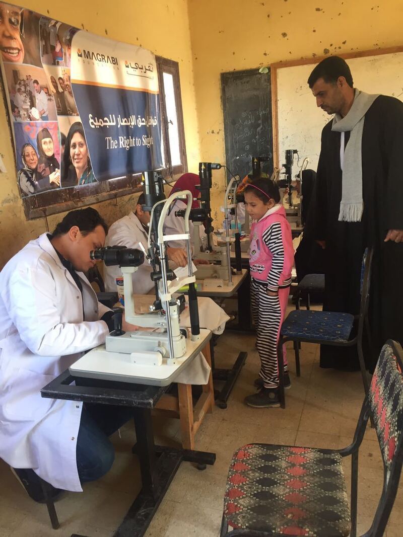باكينام الرملاوي:الكشف على 400 حالة مجانا بالفيوم