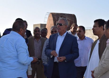 بالصور.. محافظ البحر الاحمر: إنشاء محطة تحلية مياه جديدة بقرية أبو رماد بطاقة ٢٠٠٠ متر مكعب