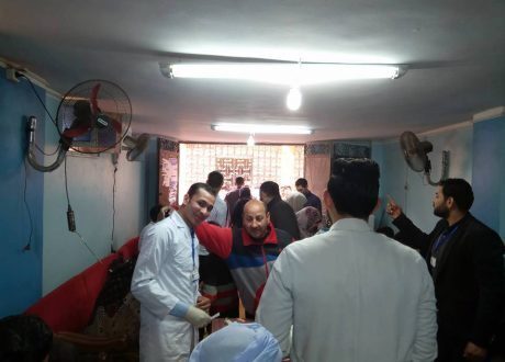 بالصور.. قرية «النعامنة» بالشرقية تتحدى فيروس «سي» وتطلق حملة للوقاية منه