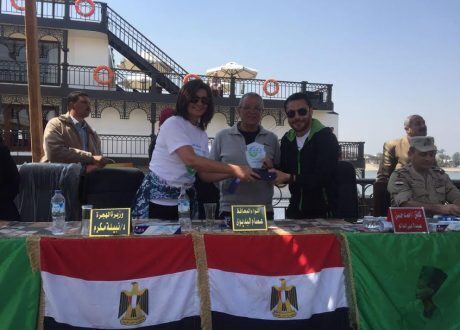 بالصور.. وزيرة الهجرة تطلق مبادرة «أطمن على نفسك» لمحاربة فيروس «سي»