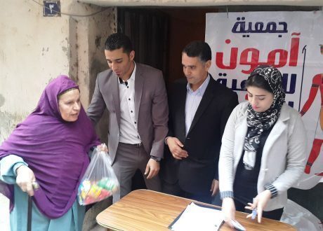 بالصور.. “حب الخير للغير” مشروع لمحاربة الفقر بشمال القاهرة