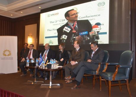 بالصور..وزيرة الاستثمار والتعاون الدولي تفتتح الملتقى الأول لشراكات المسئولية المجتمعية