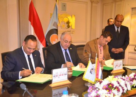 اتفاقية تعاون بين أكاديمية البحث العلمي والهيئة العربية للتصنيع لدعم الزراعة المائية