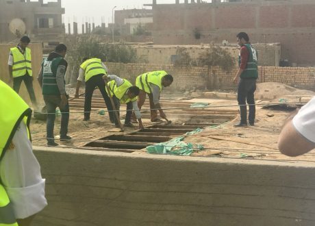 بالصور..«كنيسة مارجرجس» و «مصر الخير» تحت مظلة واحدة في شتاء 2017