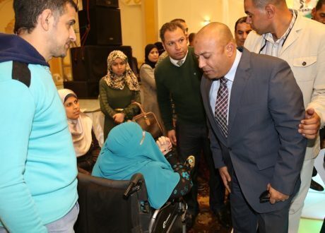 بالصور.. محافظ المنوفية: توفير الدعم لـ«متحدي الإعاقة» واجب كفلته الدولة