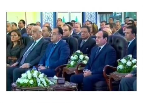 «السيسي» يفتتح 7 مشروعات خدمية تنموية بتكلفة 6.4 مليار جنيه