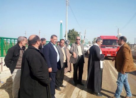 بالصور.. تطوير مداخل مدينة ديروط بتكلفة مليون و350 ألف جنيه