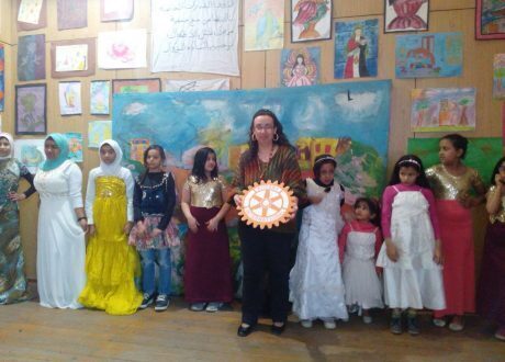 روتاري جيزة نورث ينظم احتفالية لذوي الإعاقة بدار الياسمين بامبابة