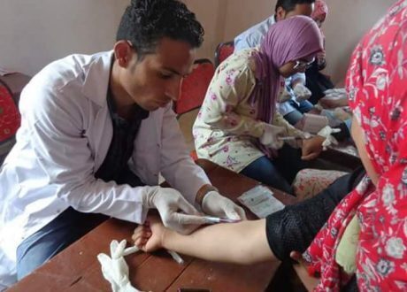 جامعة المنوفية تنظم قافلة طبية بمركز أشمون