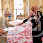 Queen Elizabeth honors Egyptian woman for community services in London