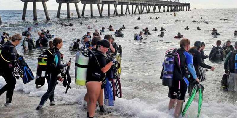 Egyptian divers’ record in cleaning up Red Sea beaches inspires Florida beach clean-up campaign