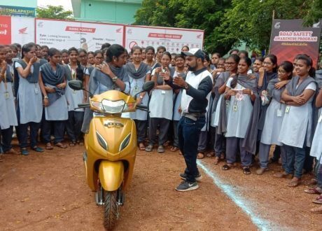 Honda’s road safety CSR initiative for Guntur’s college students to catch them young