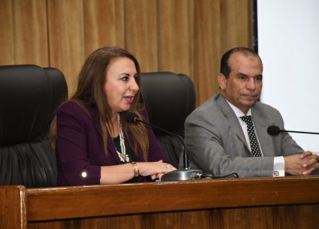 وزارة التخطيط تنظم الندوة التعريفية للدفعة الثامنة من برنامج تأهيل القيادات الشابة للحصول علي ماجستير إدارة الأعمال الحكومية
