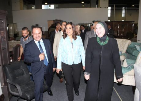 بالتعاون بين جهاز تنمية المشروعات ومحافظة دمياط.. افتتاح معرض (صنع في دمياط 2019) للأثاث