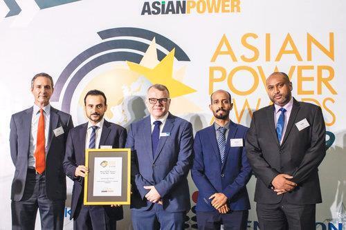 Oman- Tanweer wins at Asian Power Awards for Dhofar Wind Project