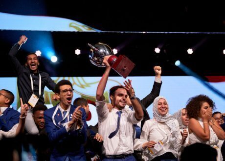 Enactus Egypt team from Cairo University wins Enactus World Cup 2019 Championship