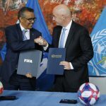 WHO, FIFA sign four-year cooperation deal to promote healthy lifestyles