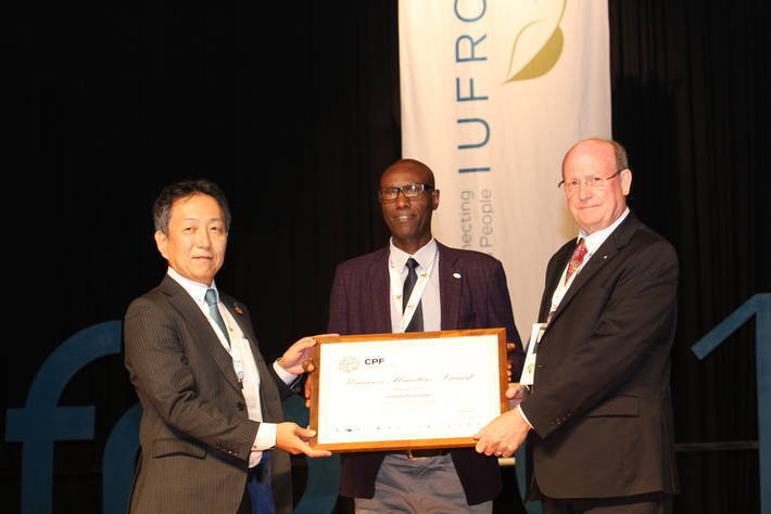 Burundian national wins Forest Champions Award