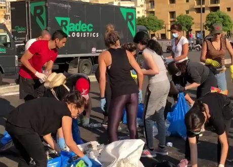 Lebanese protesters spearhead recycling drive