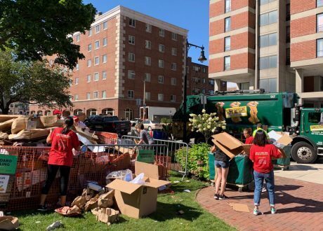 Boston University pursues zero waste goal by 2030