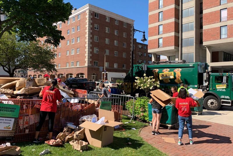Boston University pursues zero waste goal by 2030