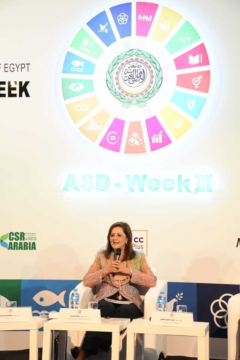 وزيرة التخطيط المصرية: الأسبوع العربي من أهم الفعاليات التي تتناول سبل دعم ملف التنمية المستدامة في المنطقة العربية بشكل تشاركي