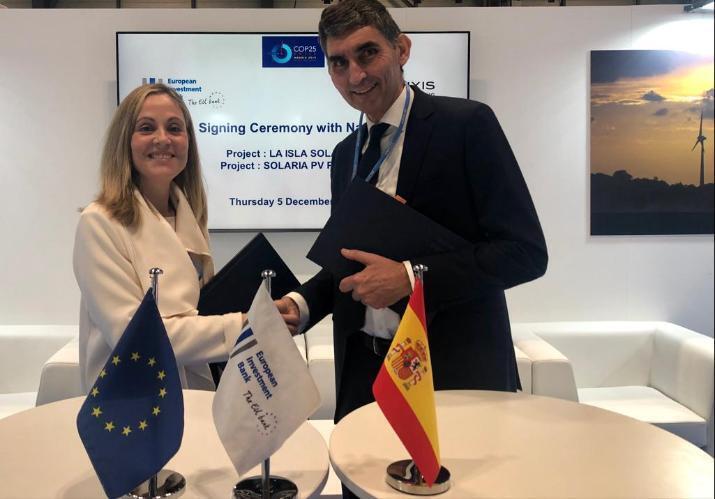 EIB earmarks € 33m for largest solar plants in Spain