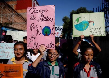 Youth urge adults to stop ‘acting like children’ on climate change