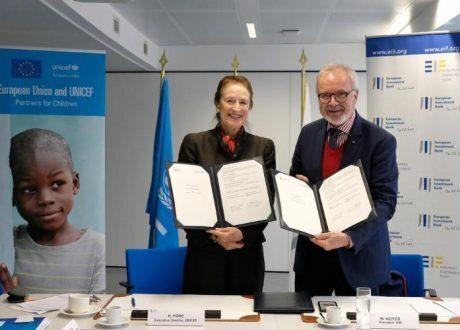EIB, UNICEF team up to invest in quality education
