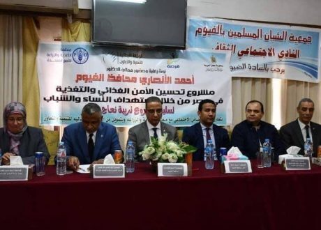 بالصور.. «فرصة» يسلم 51 مشروعًا تنمويًا بالفيوم