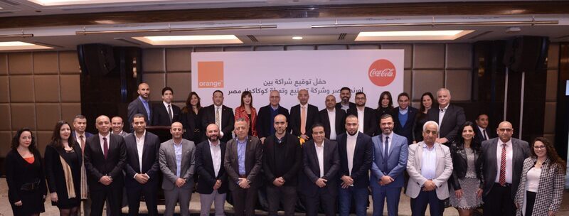شراكة بين أورنج وكوكا كولا لدعم التحول الرقمي ورؤية مصر 2030