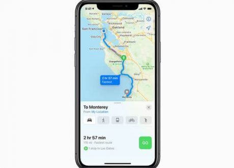 Apple is adding electric-vehicle routing to maps app