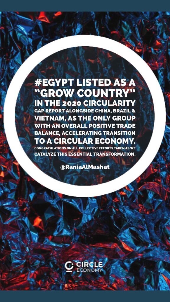 Egypt listed among six “Grow Countries” in circular economy