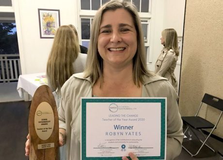 Fraser Coast teacher named Sustainable Schools Network Teacher of the Year for 2020