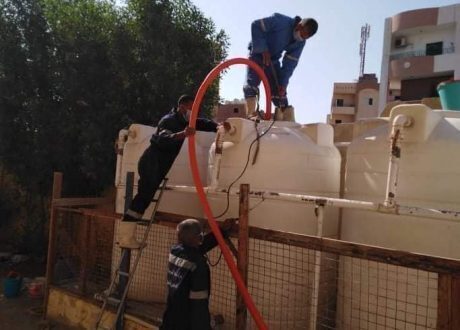 حملات مجانية لتطهير خزانات المدارس استعدادا للعام الدراسي الجديد في البحر الأحمر