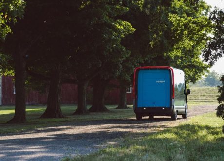Amazon unveils its new electric delivery vans built by Rivian