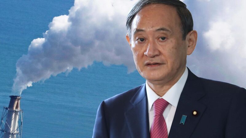 Japan to reduce greenhouse-gas emissions to net zero by 2050