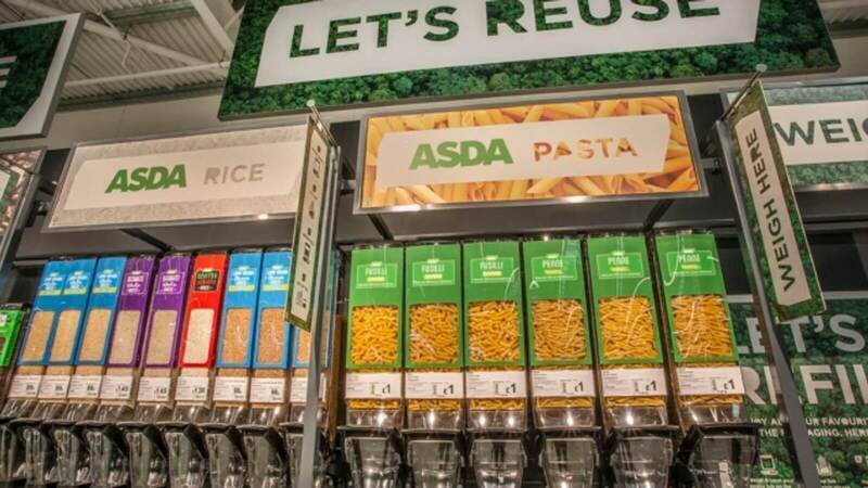 Asda opens ‘sustainability store’ with cereals in refillable containers and fruit sold loose