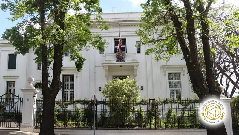British Embassy in Uruguay becomes 1st embassy with int’l CO2-free certificate