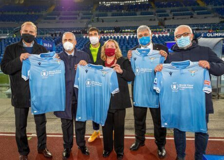 Rome’s football clubs, WFP launch “Stop the Waste” campaign
