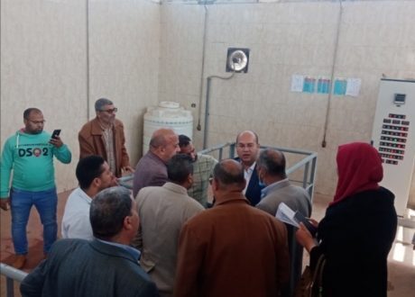 الصرف الصحي ومياه الشرب على أجندة أولويات نائب محافظ الجيزة